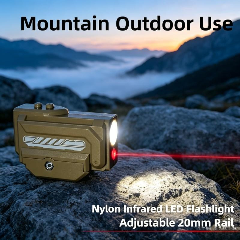 Hunting Outdoor Game - 2026 Infrarood LED Zaklamp 20mm Rail
