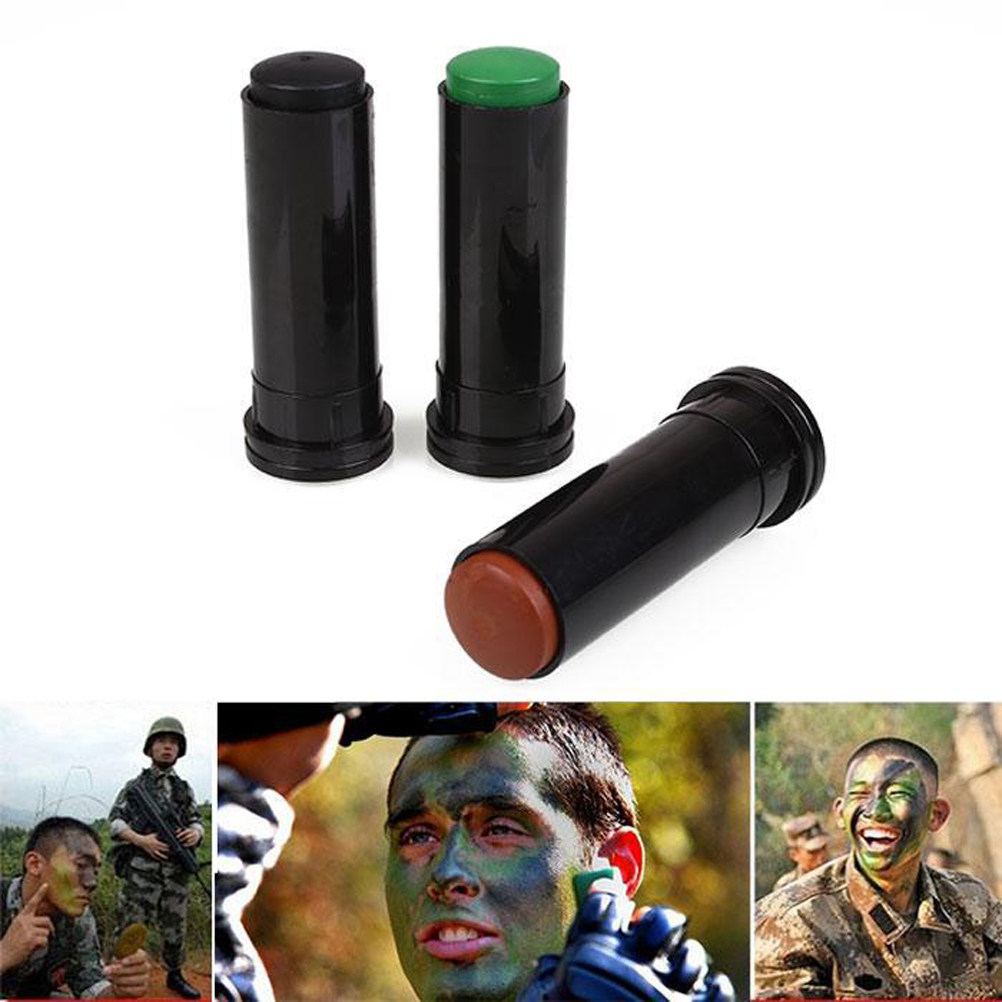 3-delige camouflage gezichtsve - Camo Face Paint recensie en prijs