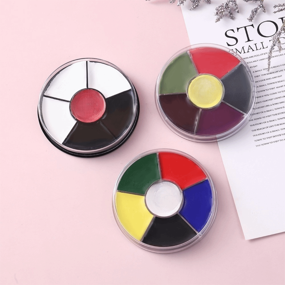 Make-up Kit 6 Kleuren Gezichts - Camo Face Paint recensie en prijs