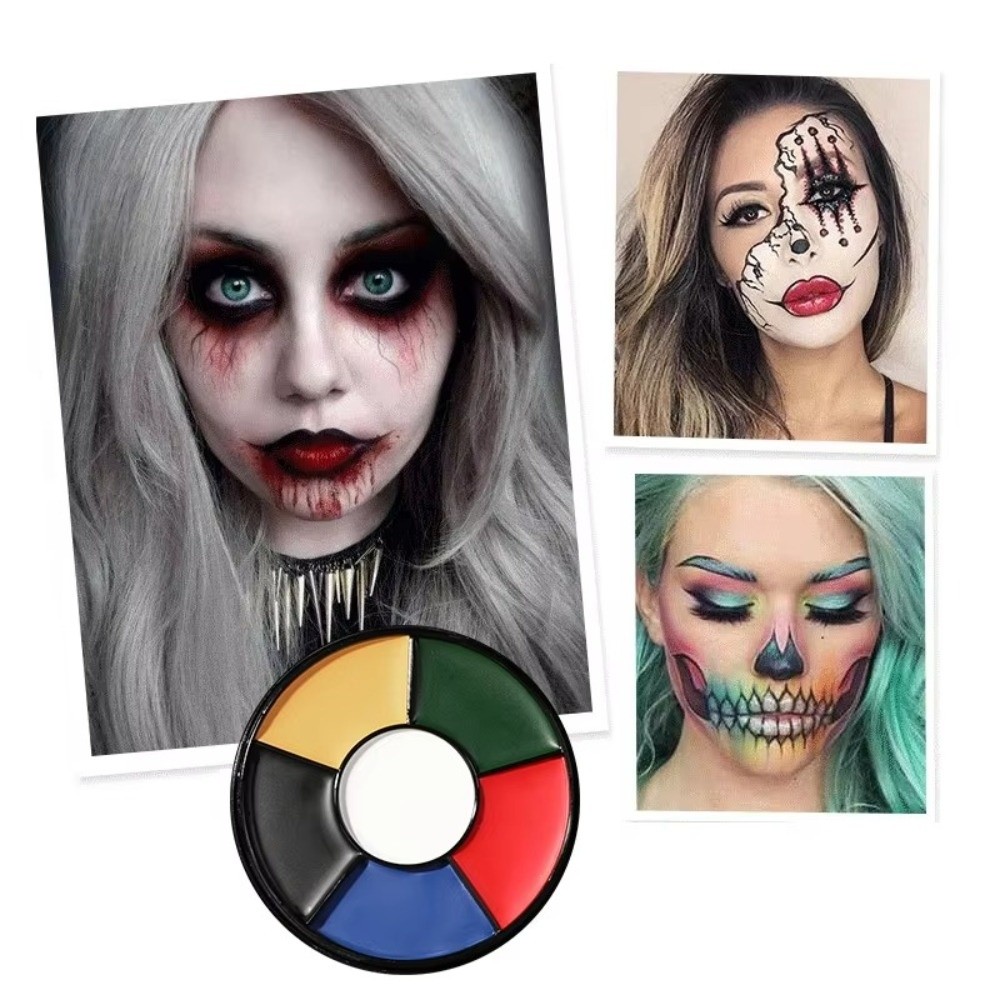 Make-up Kit 6 Kleuren Gezichts - Camo Face Paint recensie en prijs