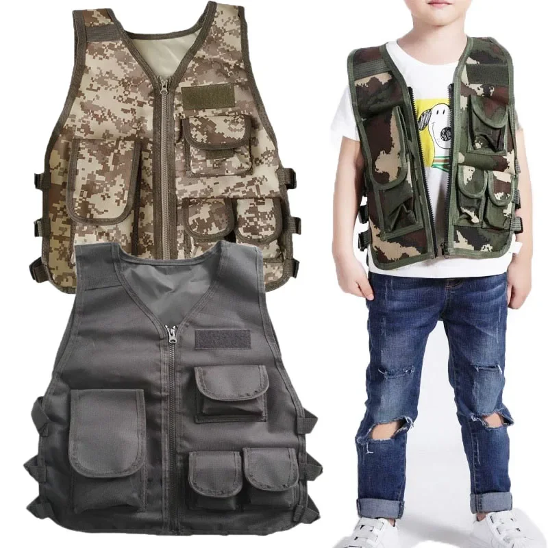Tactisch vest voor kinderen, c - Outdoor Hunting Games For Kids recensie en prijs